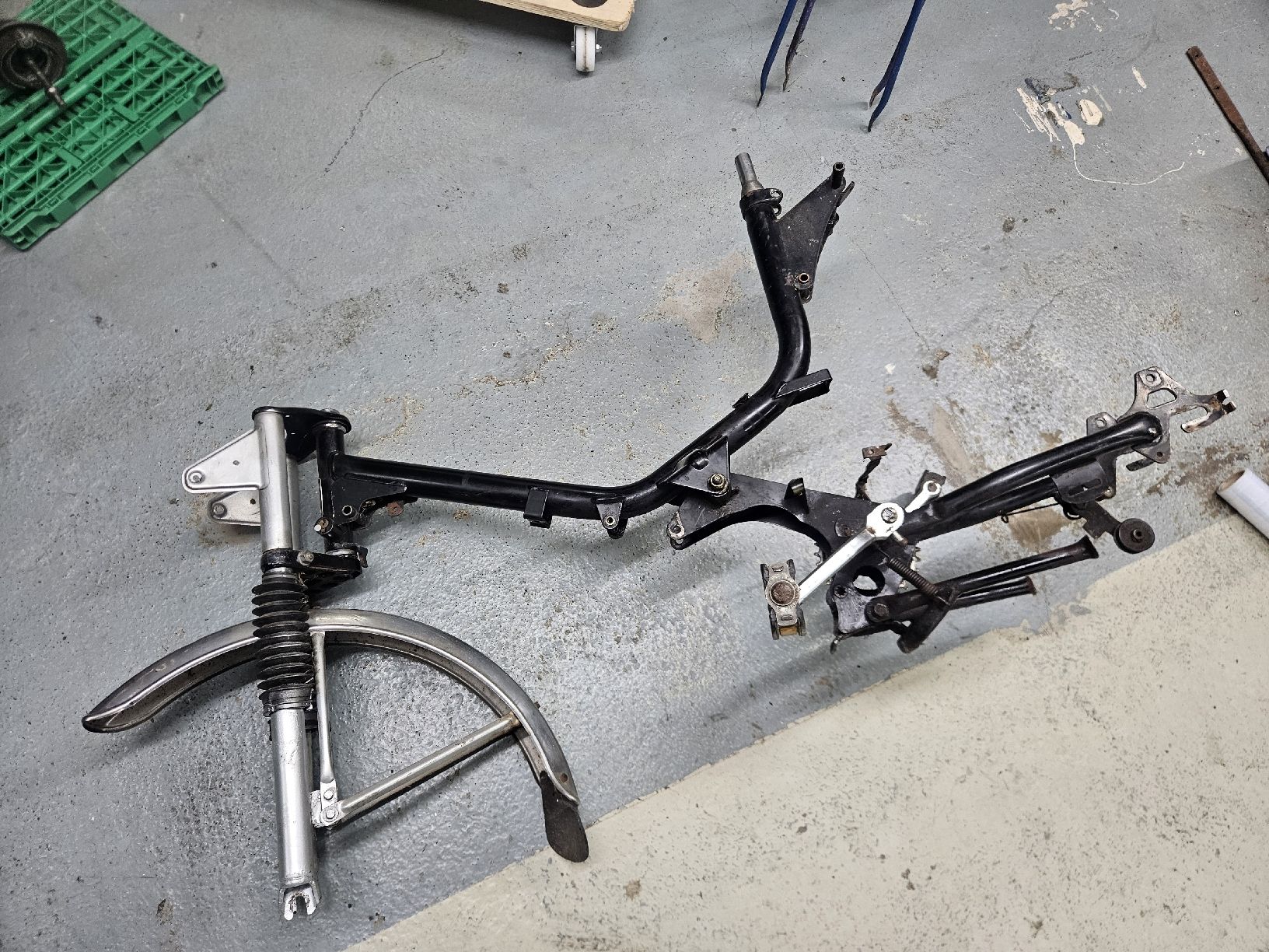 Pony Cyclomoteurs: Pony GTX Sachs 503 Rahmen  – D'occasion à Mellingen par jea_hkf9