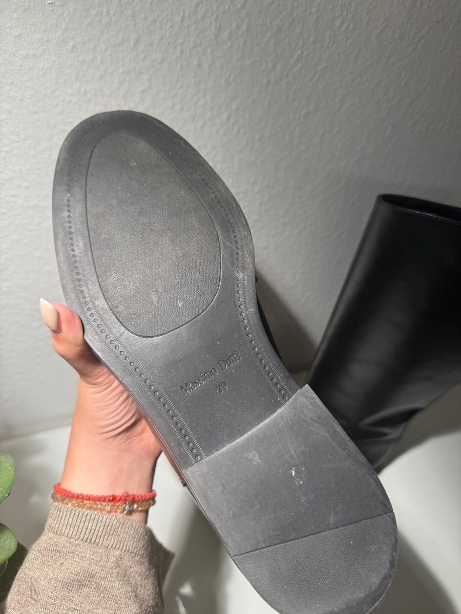 Massimo Dutti Scarpe da donna: Massimo Dutti Lederstiefel Boots – Nuovo (secondo la descrizione) da Herisau venduto da ogkosta 3