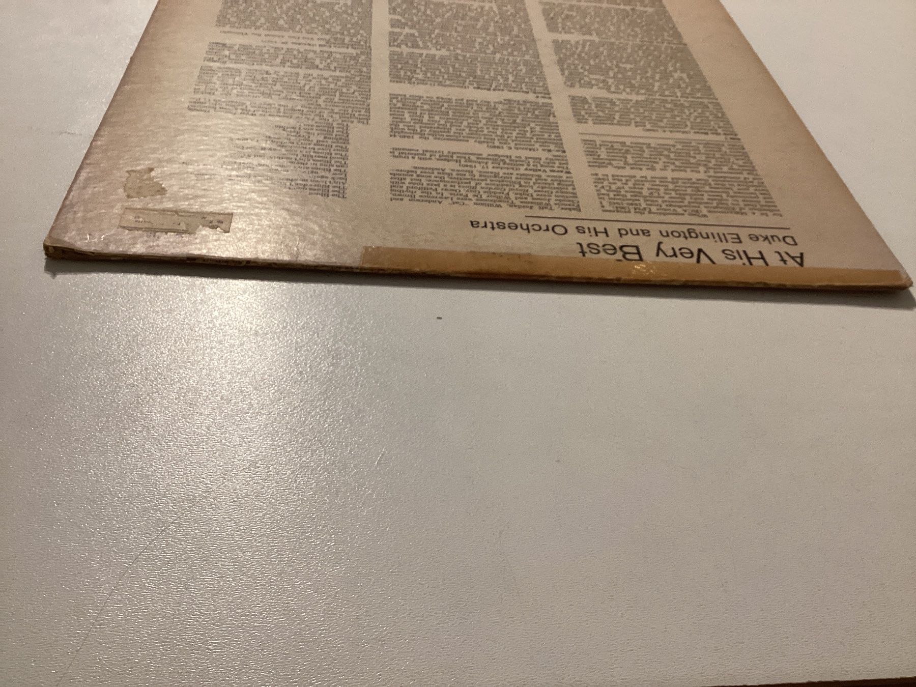 Schallplatten: Duke Ellington LP - His Very Best – Gebraucht aus Gutenswil von Hamzian 1