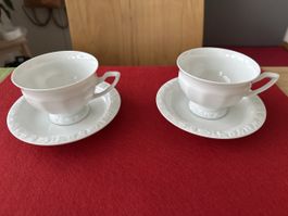 2Tassen mit Unterteller Maria Weiss