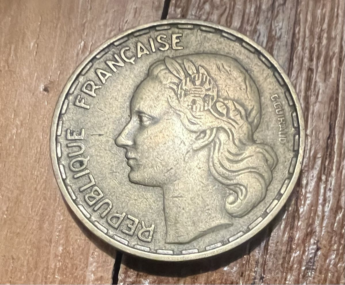 Alle Münzen: Monnaie française 1951 – Gebraucht aus Lugnorre von cla_j6bq 1