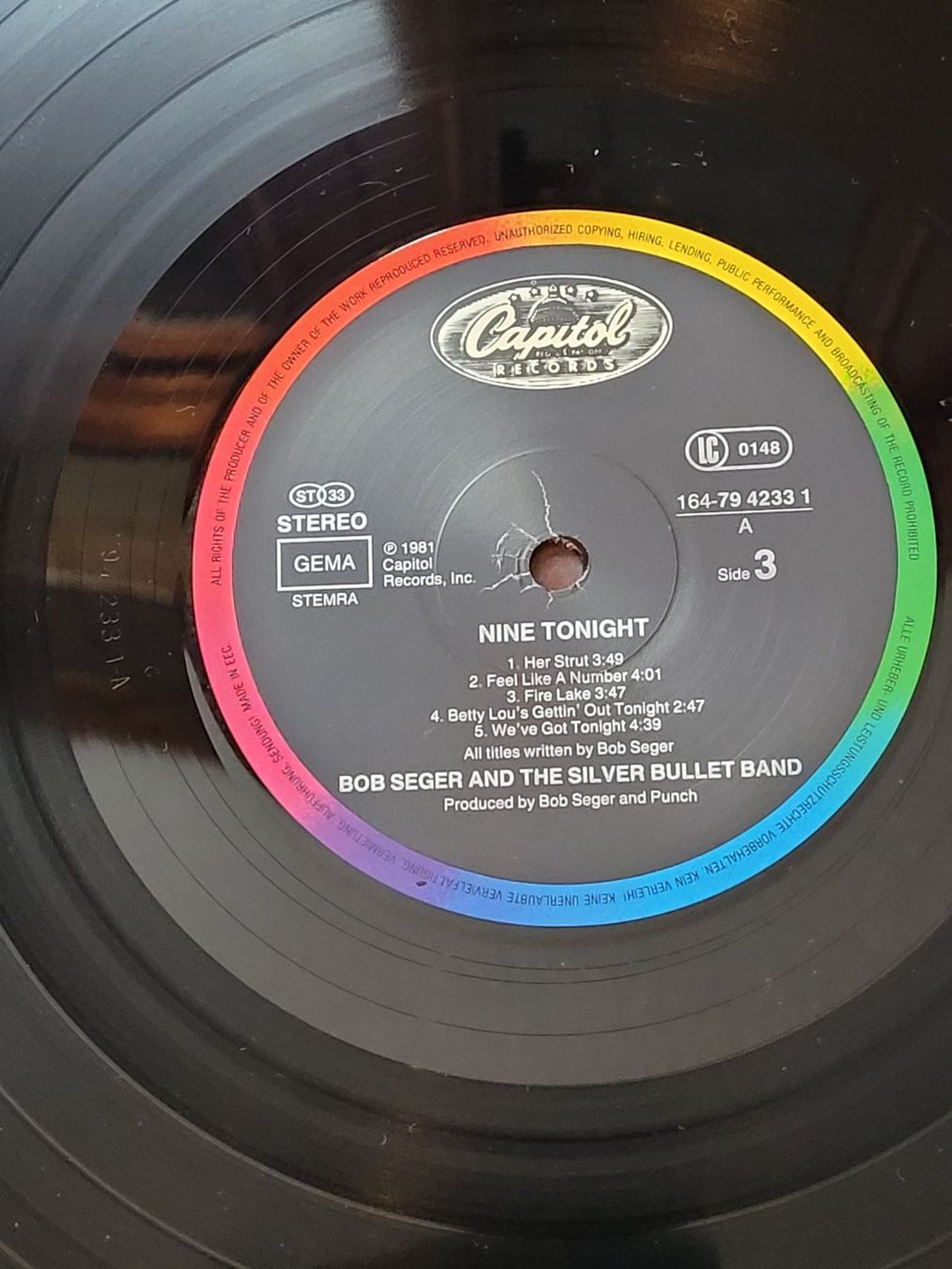 Dischi in vinile: Bob Seger - Nine Tonight (Double Vinyle) – Usato da La Chaux-de-Fonds venduto da NOUVELLE.CH 7