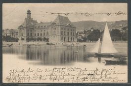 Carte P de 1900 ( Neuchâtel / La Poste )