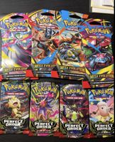 8 boosters Pokémon sealed 
