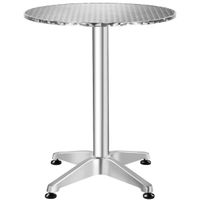 Alu Bistrotisch Ø60cm klappbar höhenverstellbar NIVARO