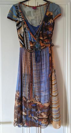 SAVE THE QUEEN : Robe motif "Indiens" XS-S