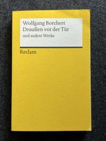 Wolfgang Borchert ,Draussen vor der Tür Reclam Book