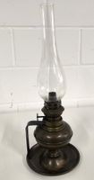 Petroleumlampe aus Messing