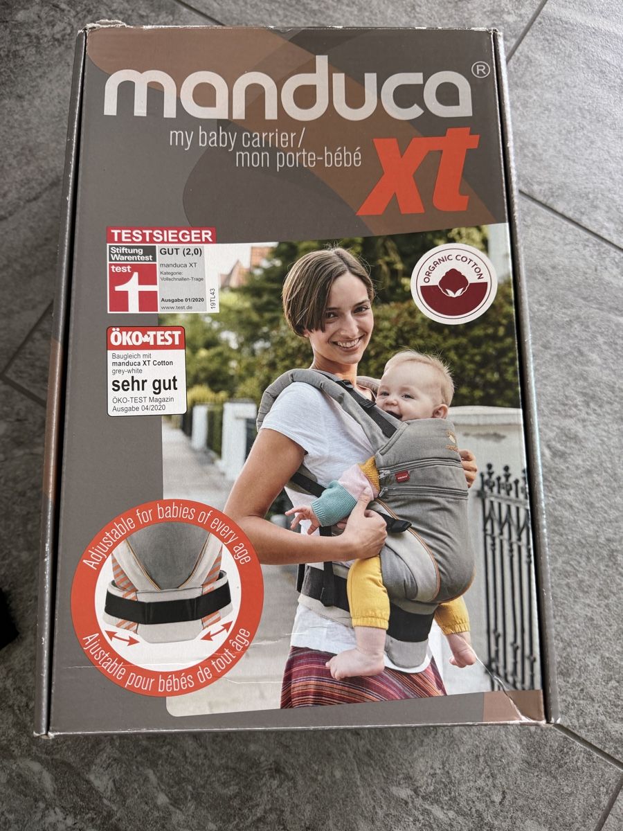 Manduca Bauch- & Rückentragen: Manduca XT Babytrage Grau – Gebraucht aus Forch von Jini_5487 1