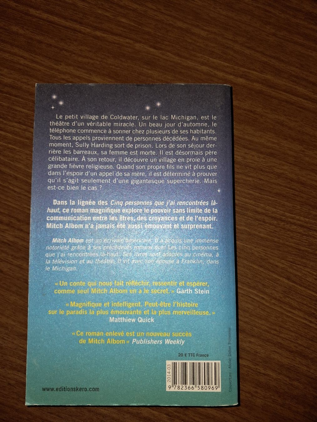 Bücher: Premier appel du paradis Roman de Mitch Albom – Gebraucht aus Le locle von juliensaran 2