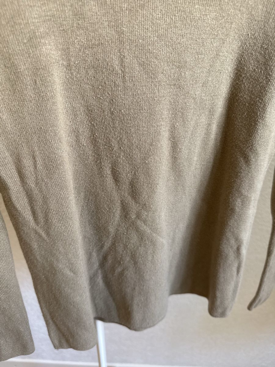 Manor Pulls & Sweat-shirts: Pull col rond maille vert kaki clair Manor, t.36/S – D'occasion à Tavannes par Thriftshop 2