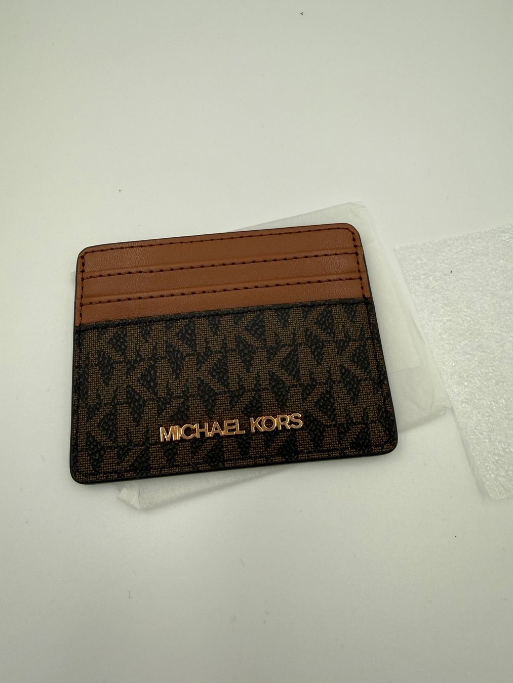 Michael Kors Brieftaschen: Michael Kors Cardholder brown – Neu und originalverpackt aus Wiedlisbach von Sistershop