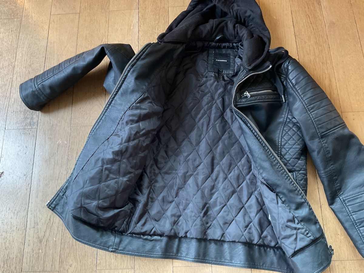 Giacche: Herren Lederjacke Gr. M Clockhouse schwarz – Usato da Trimbach venduto da Lexli11 5