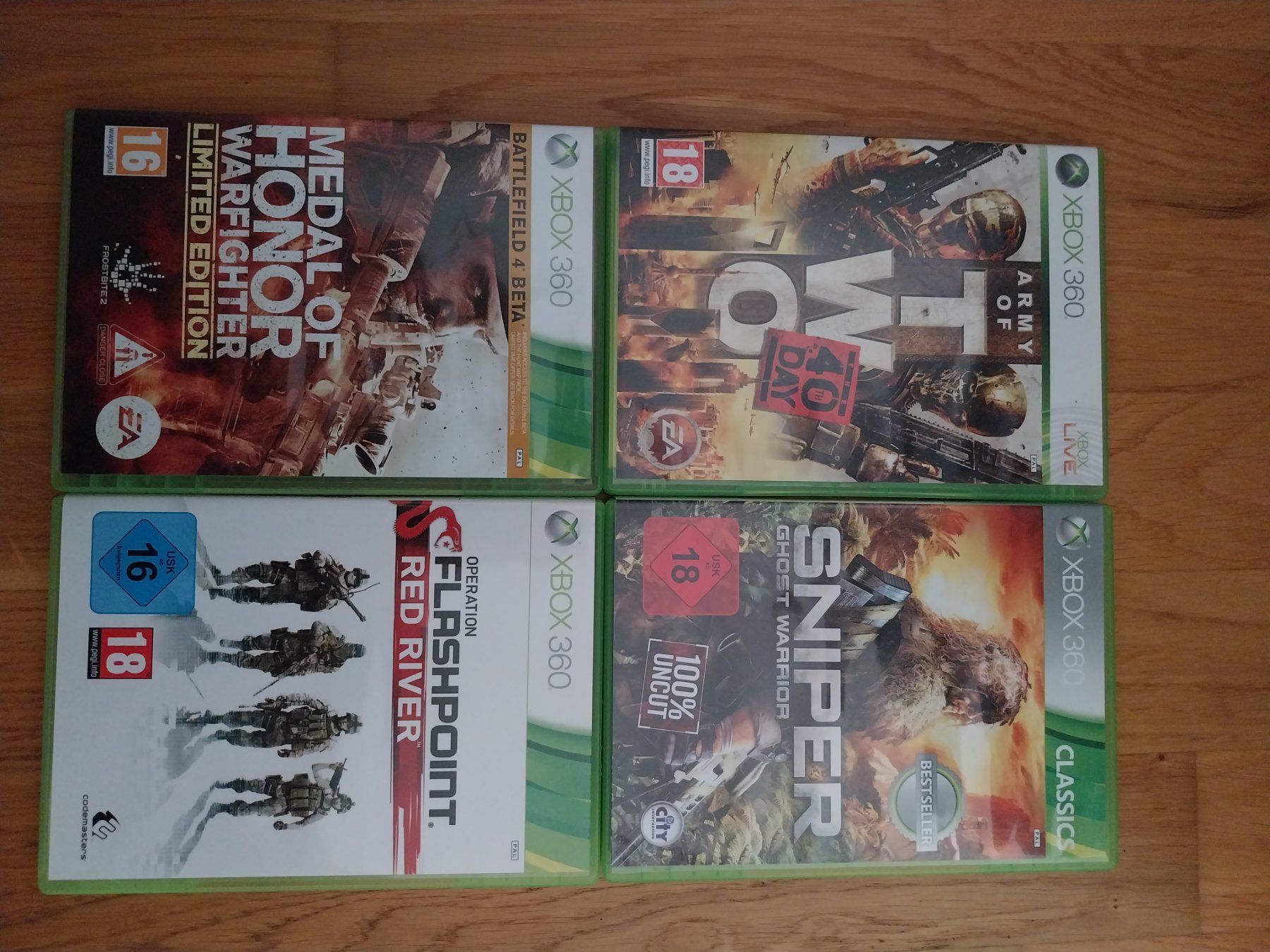 Microsoft Giochi: 4 Xbox 360 Games – Usato da Birrwil venduto da Philipp_1993
