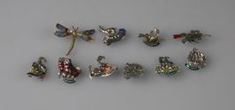 Schweizer Pins Sammlung ( 10 Stk.)