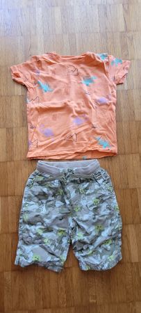 Dino t Shirt Shorts gr 98