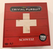 Trivial Pursuit Schweiz Brettspiel komplett neuwertig