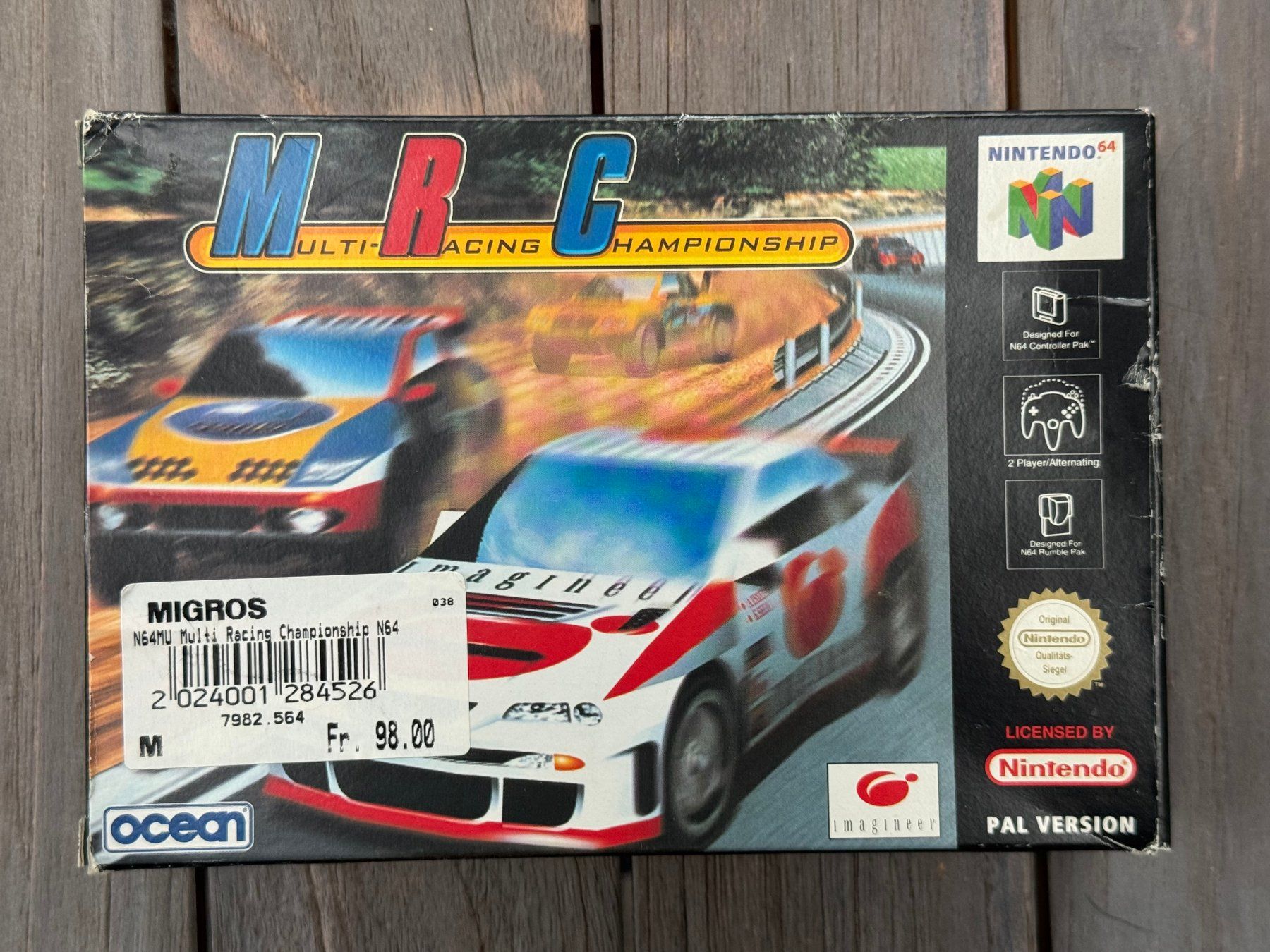Giochi: MRC Multi Racing Championship, N64, OVP – Usato da Felben-Wellhausen venduto da Oldschool_Games 1