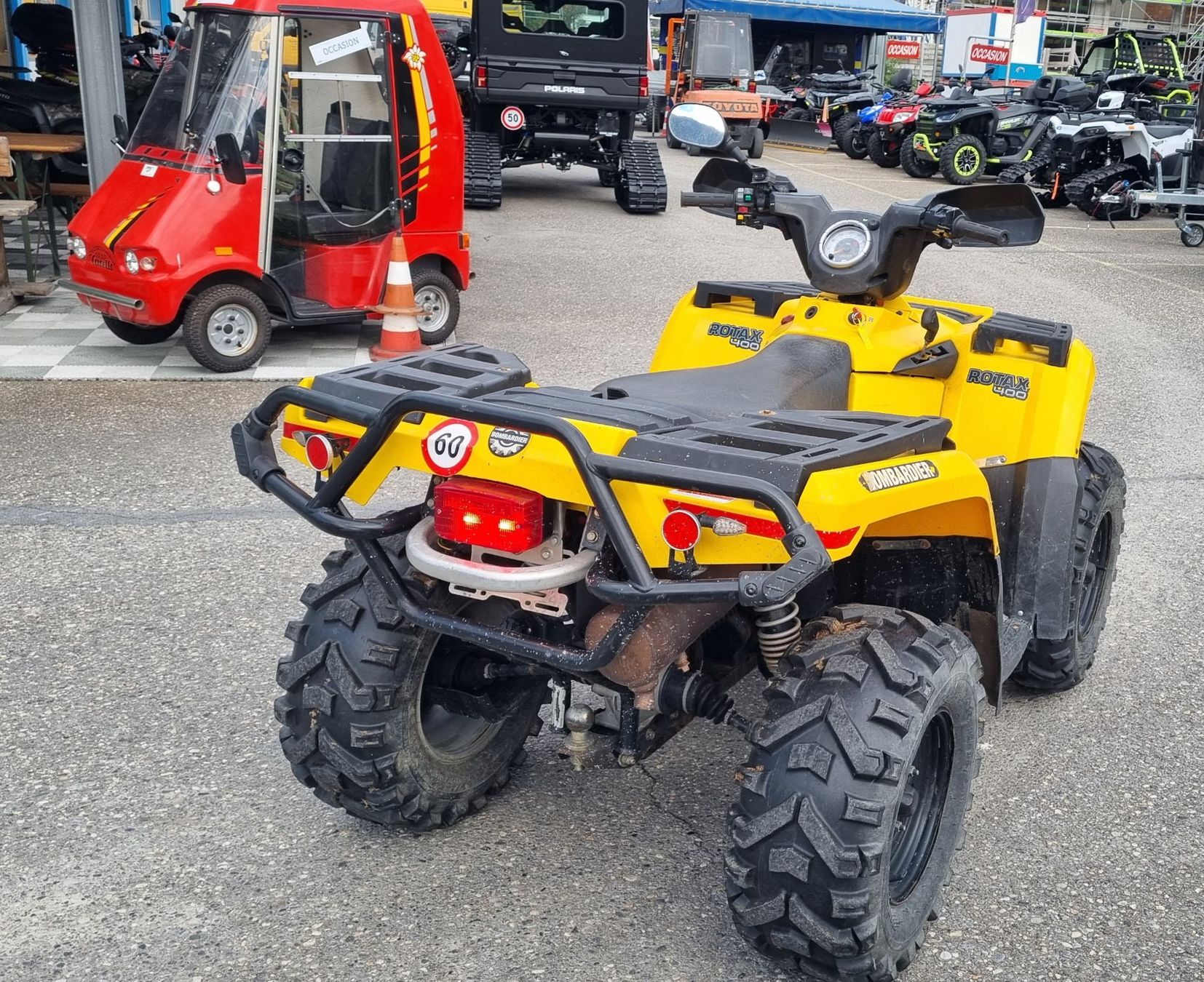 Bombardier ATVs / Quads: Can-am Bombardier Outlander 400 4x4 – Gebraucht aus Trimmis von  6
