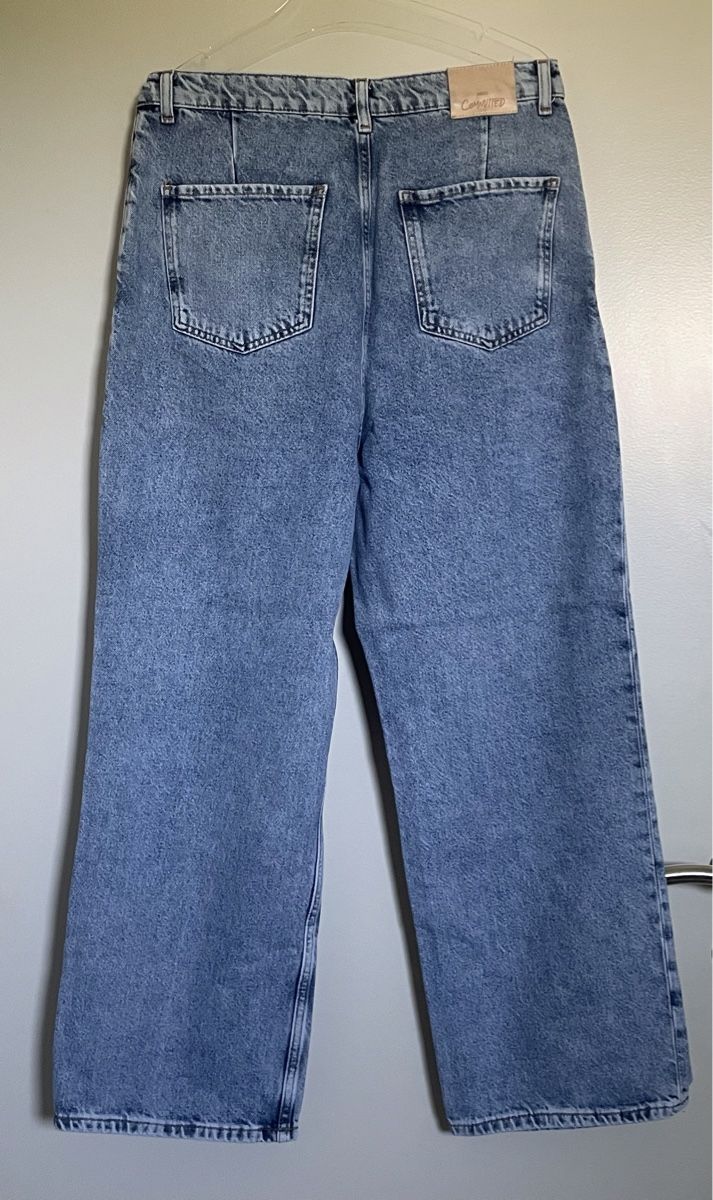 Mango Jeans: Jean droit Mango Coupe Large, Taille 38/40 NEUF – Neu und originalverpackt aus Vuadens von Nina11 1