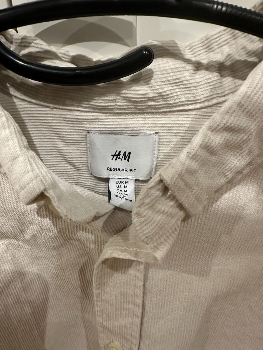 H&M Camicie: Hemd Beige Gr. M – Usato da Rain venduto da naeck 1