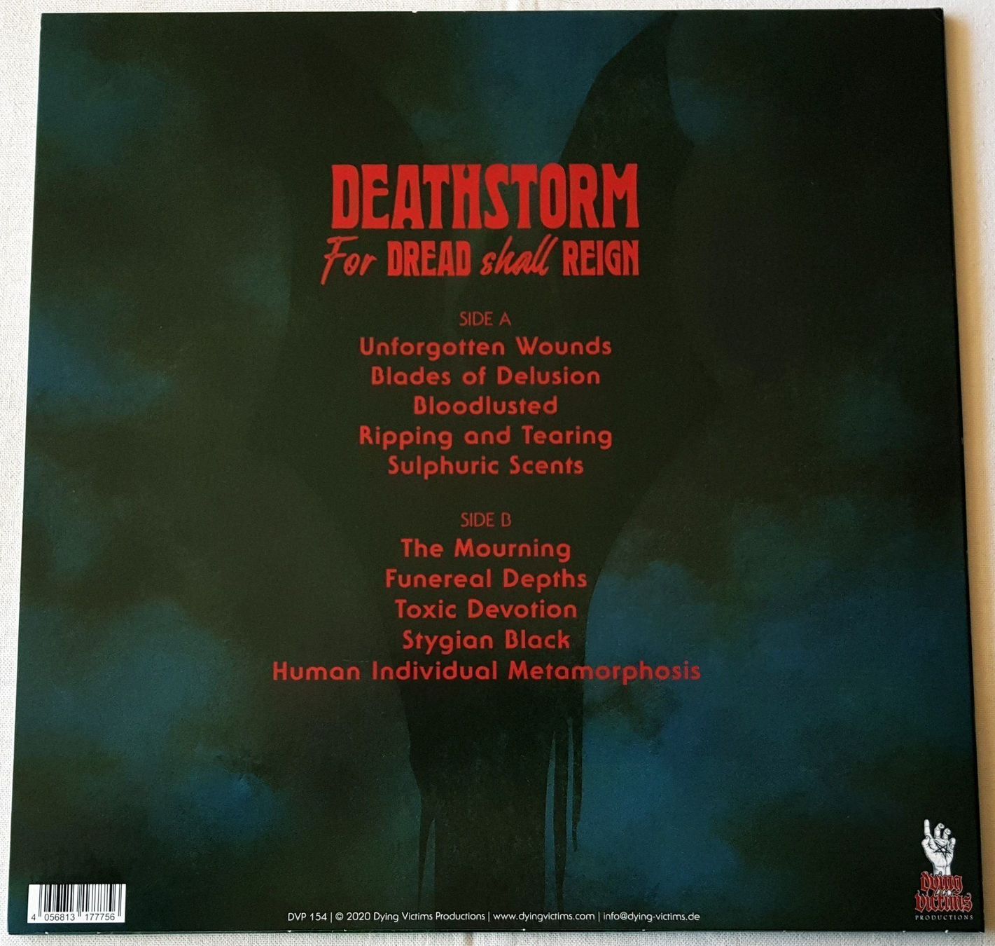 Schallplatten: Deathstorm – For Dread Shall Reign - First Press - Poster – Neu (gemäss Beschreibung) aus Uster von Zardodel 2