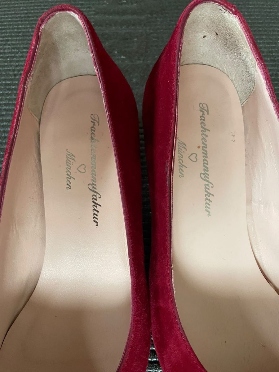 Scarpe da donna: Chaussures escarpins rouge daim taille 37 – Nuovo (secondo la descrizione) da Vuippens venduto da ale_6gkb 4