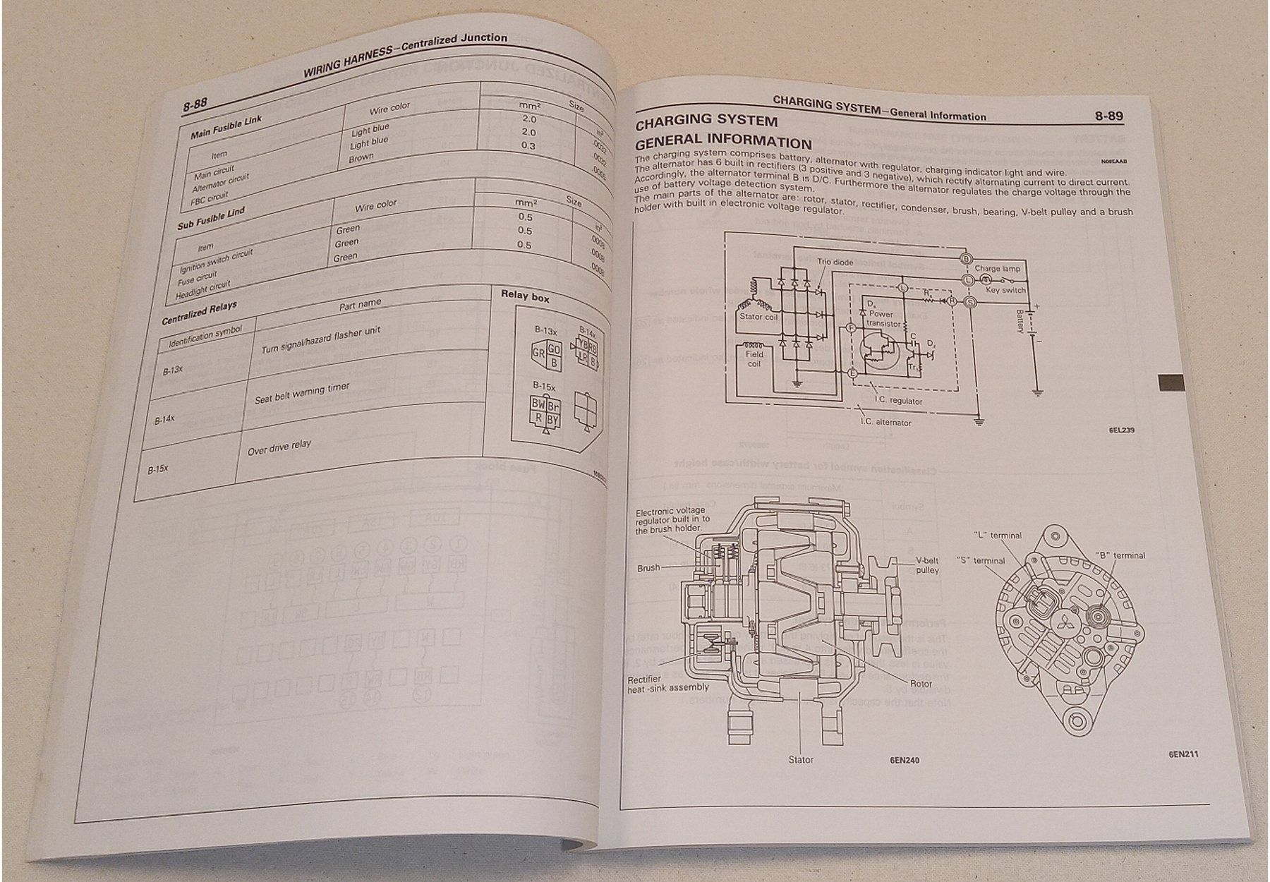 Livres: 1987 Werkstatthandbuch DODGE RAM 50 Vol. 2 Electrical – D'occasion à Hätzingen par memory-lane 1
