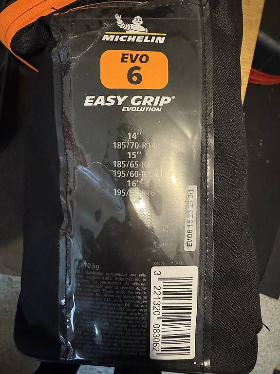 Schneeketten: Michelin Easy Grip Evolution 6 Schneekette – Neu und originalverpackt aus Gossau SG von teiger02 2