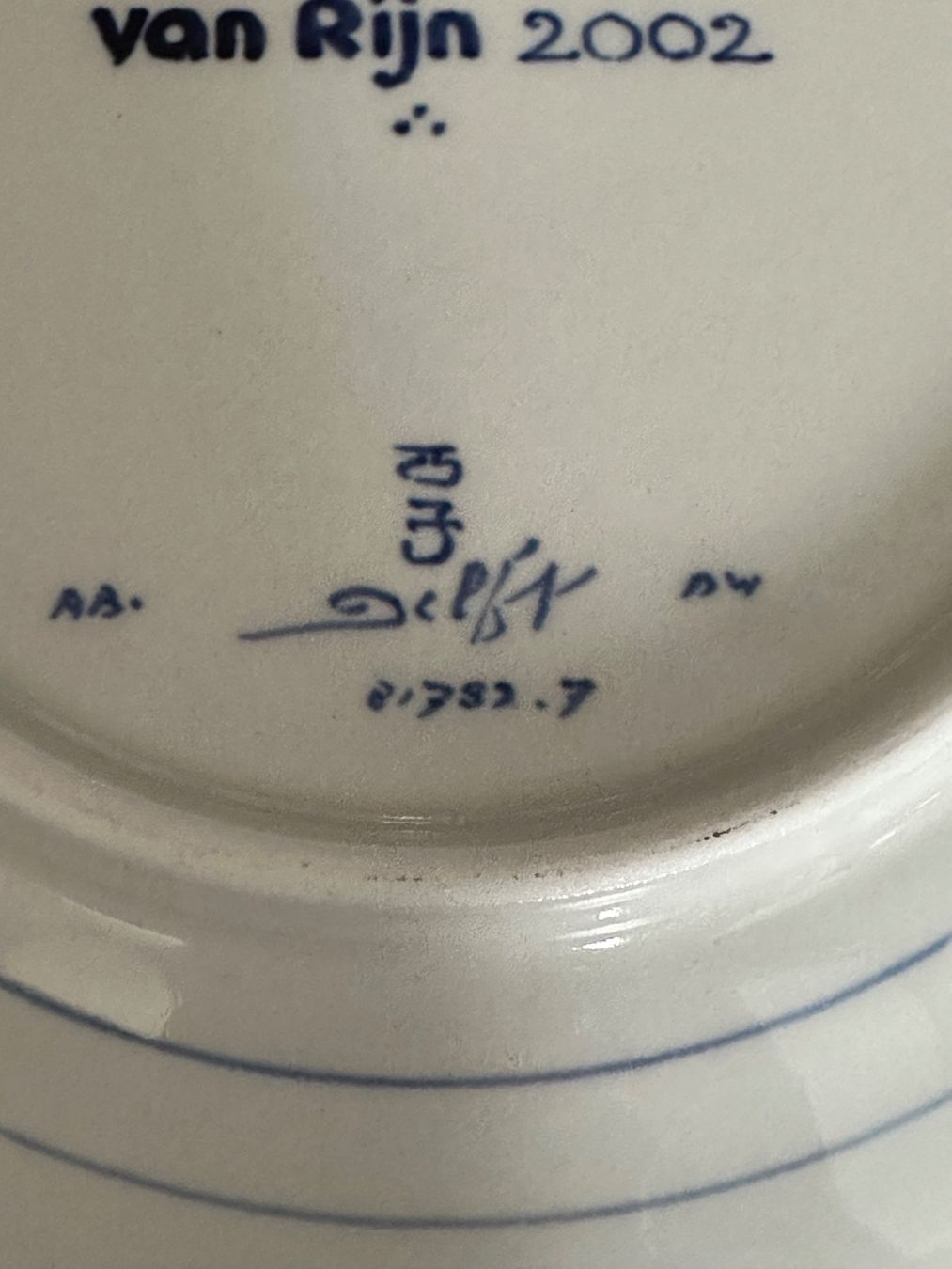 Piatti: Royal Delft Wandteller 2002 – Usato da Onex venduto da Joliechose6 2