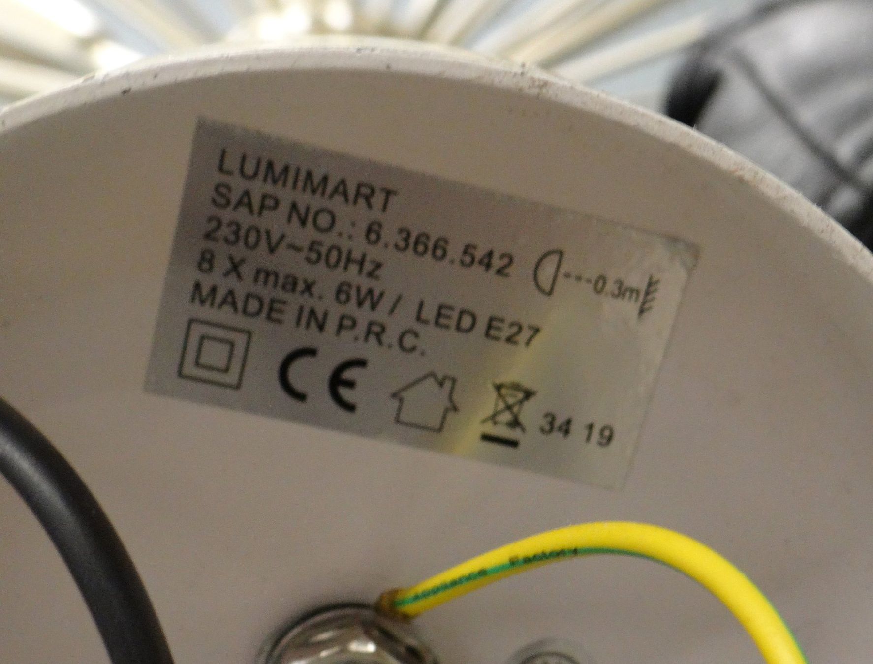 Lampadari & plafoniere: Sputnik Hängelampe S272 – Usato da Basel venduto da B.W.B. 9