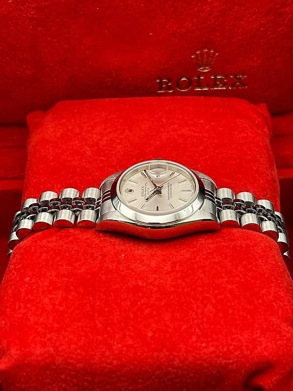 Rolex Orologi: Rolex Lady-Datejust 26 silver 71960 Full  set – Usato da Lugano venduto da luganotopwatches 2