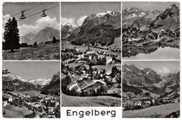 Engelberg - 5 Bild AK