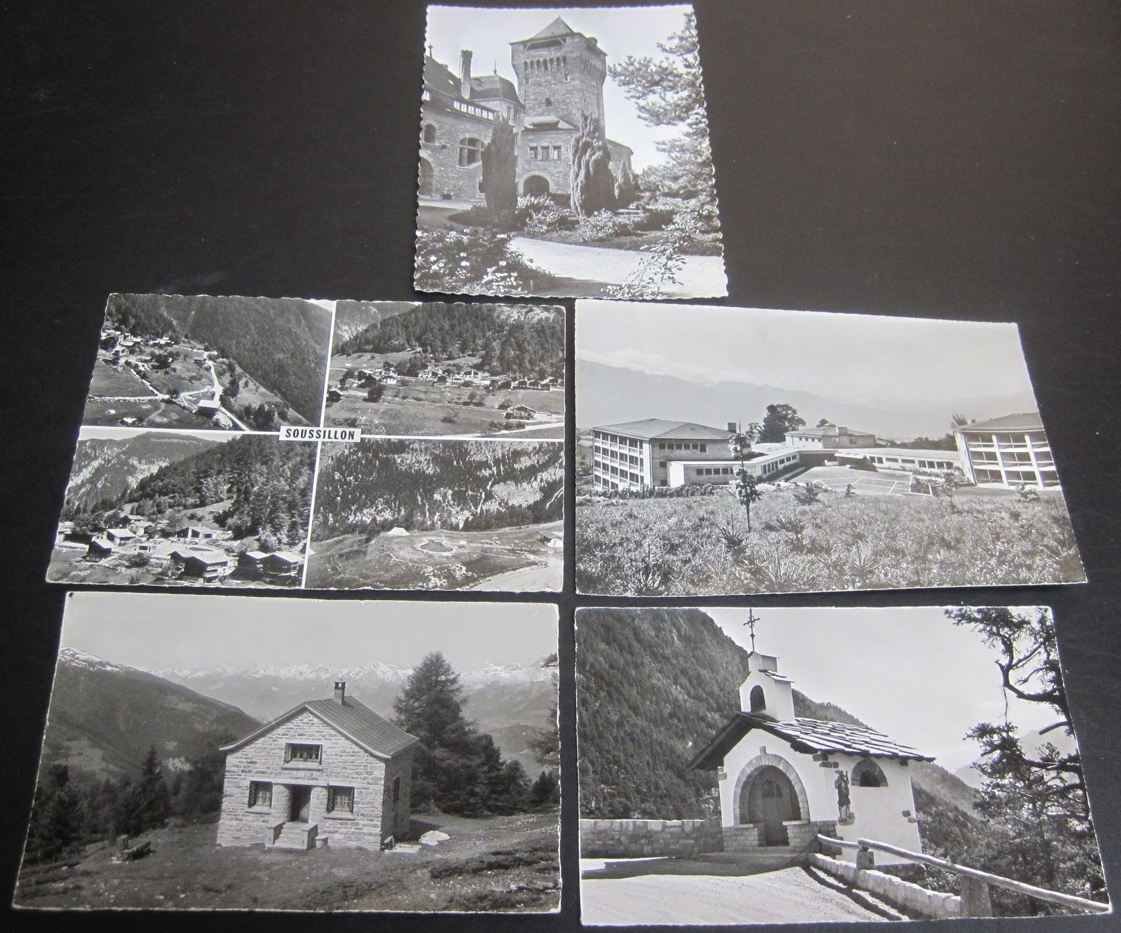 Cartes postales: Schweiz 5 verschiedene alte Ansichtskarten – D'occasion à Waltenschwil par lehrblaetz55