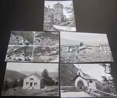 Schweiz 5 verschiedene alte Ansichtskarten