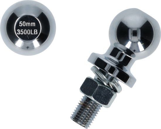 Ganci per rimorchio: KFZ-Schraubkugel mit Kontermutter Durchmesser von 49mm – Nuovo e nell'imballaggio originale da St. Gallen venduto da schnaeppchen-preise 2