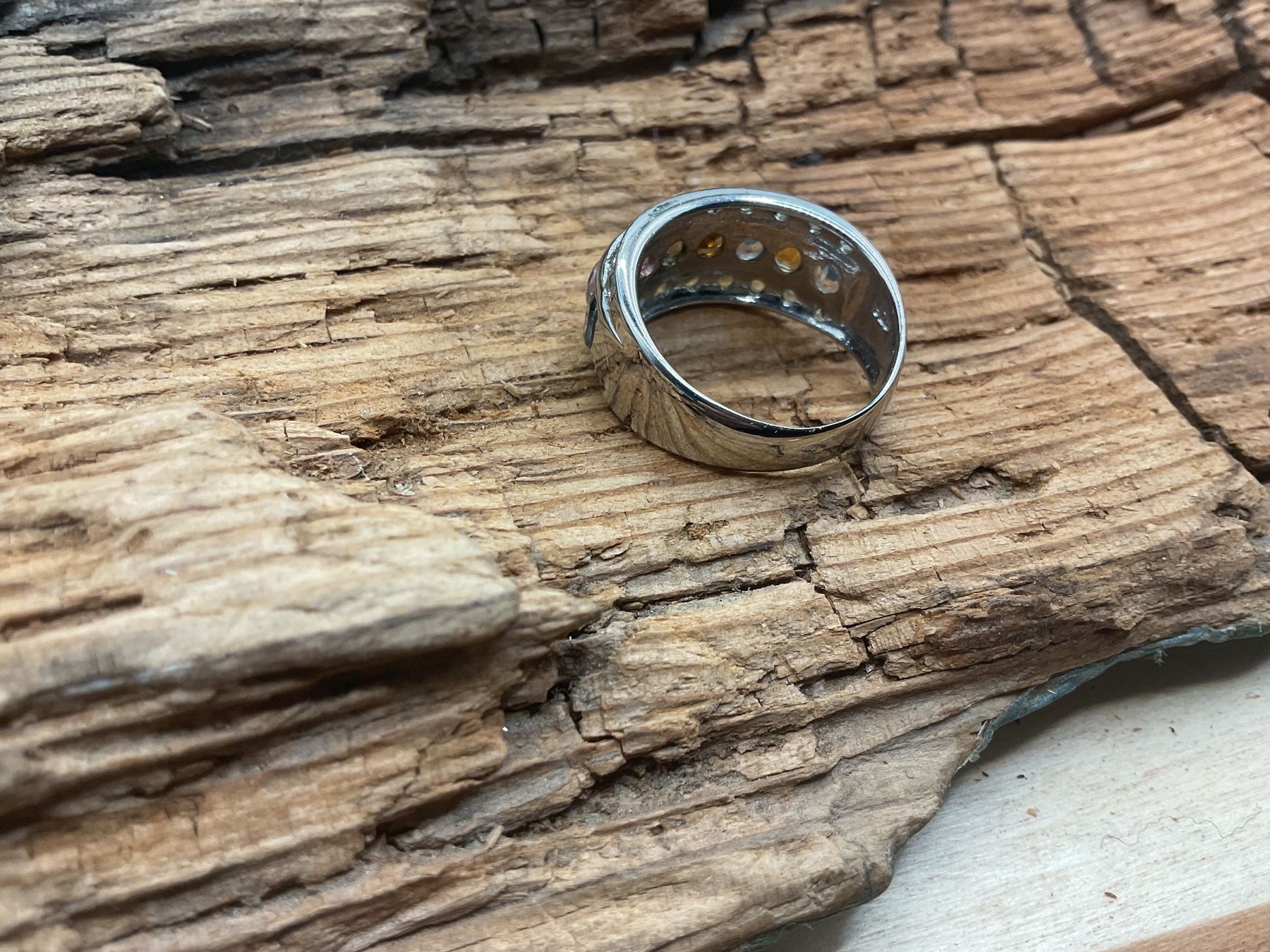 Anelli: Turmalinring, Sterlingsilber, Gr. 55.5 – Nuovo (secondo la descrizione) da luzern venduto da Alpendorf1 3