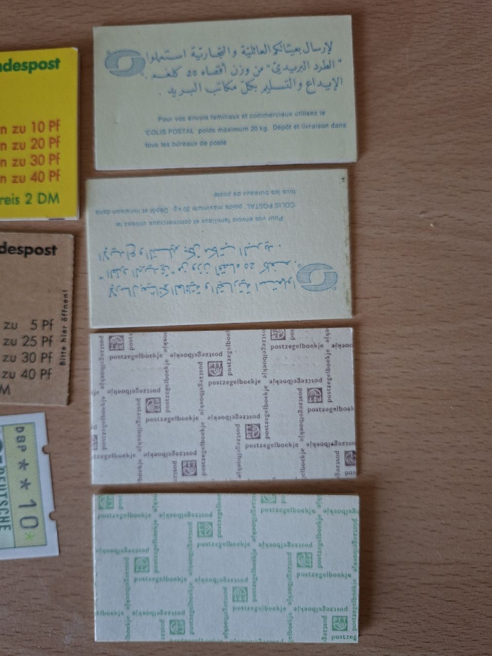 Alle Briefmarken: Collection timbres divers, 10 carnets complets et incomplets – Gebraucht aus Chêne-Bougeries von mic_t6jh 3