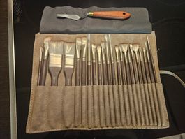 Billige Pinsel + Schwämme Kunst