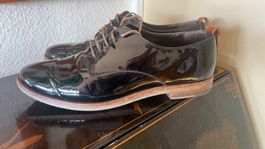 AGL Italy Elegante Lack-Schnürschuhe: Größe 36 🇮🇹👟