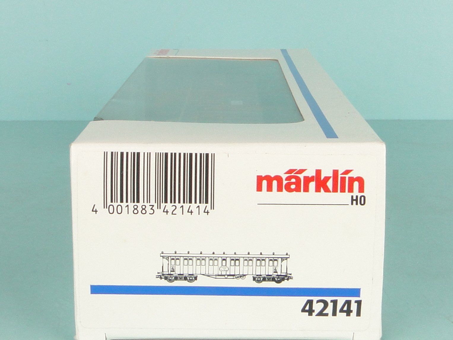 Märklin Modellini di ferrovie: Märklin 42141 Plattformwagen 4e. Klasse – Usato da Bülach venduto da cann11 2