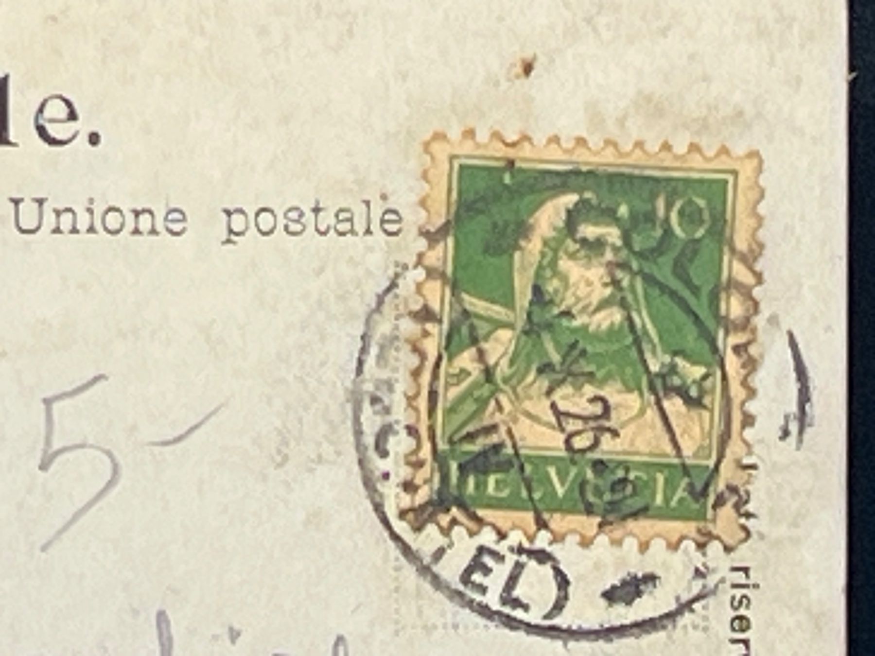 Cartoline postali: Château de Chillon - Cour et escalier d'Honneur – Usato da Widnau venduto da Brusi9 2