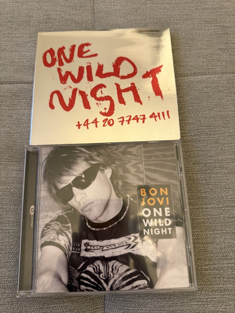 CD: Bon Jovi - 2 Singles One Wild Night – Usato da Bubikon venduto da Heidi70
