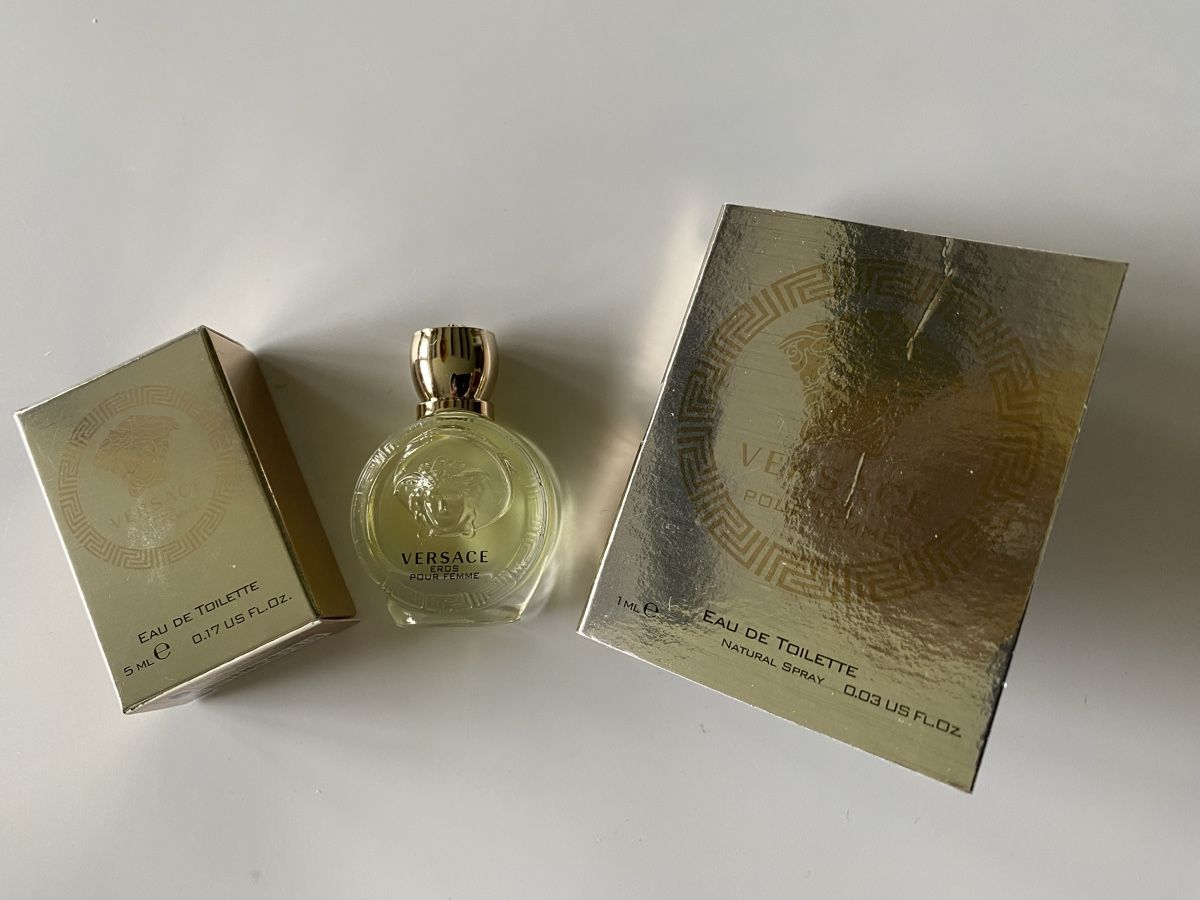 Versace Parfum & Eau de Toilette: Miniatures Eros pour femme Versace – Neu und originalverpackt aus Bouveret von wes_7zll