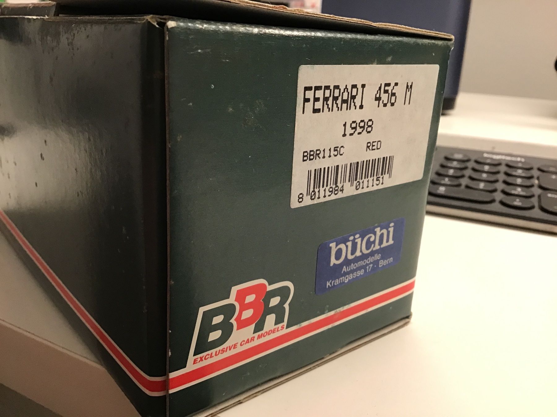 BBR Models Modellini d'auto: Ferrari 456 GT Rot, BBR 1:43 – Nuovo e nell'imballaggio originale da Männedorf venduto da Modellbau-wyss 5