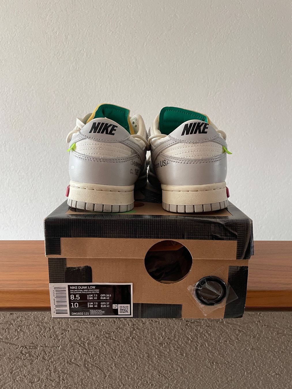 Off-White Herrenschuhe: Nike Dunk Low Off White Lot 25 EU 42 – Gebraucht aus Erlinsbach von sasneakers 2