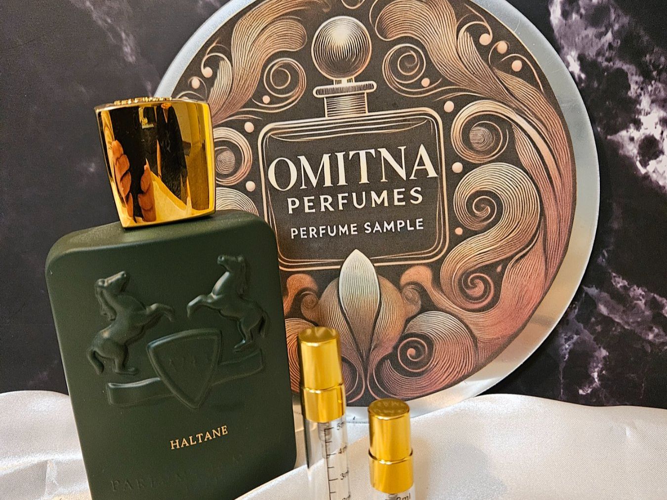 Parfum & Eau de Toilette: Haltane by Parfums de marly 2 ml Abfüllung – Gebraucht aus dübendorf von Omitna-Perfumes