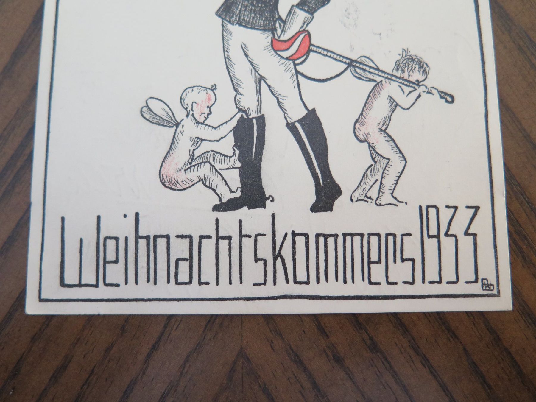 Cartes postales: STUDENTIKA - HELVETIA BERN - WEIHNACHTSKOMMERS 1933 – D'occasion à Wittenbach par lipasal 2