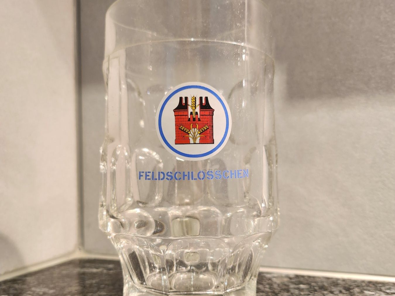 Feldschlösschen Bicchieri: Chope Feldschlösschen Bier – Usato da Sierre venduto da Lys1954