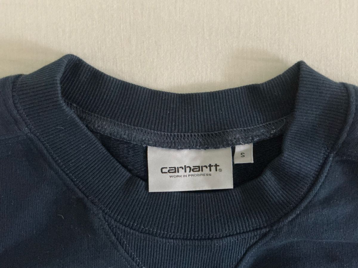 Carhartt Maglioni & Felpe: Carhartt Pullover dunkelblau Grösse S gut erhalten – Nuovo (secondo la descrizione) da Baar venduto da mon_x2bz 3